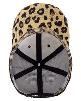 Infinity Her CHARLIE Women's Modern Trucker Cap #color_Leopard/ Black