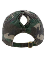 Infinity Her HATTIE Women's Garment-Washed Fashion Print Cap #color_Fashion Camo
