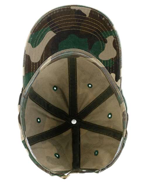 Infinity Her HATTIE Women's Garment-Washed Fashion Print Cap #color_Fashion Camo