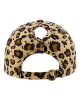 Infinity Her HATTIE Women's Garment-Washed Fashion Print Cap #color_Leopard