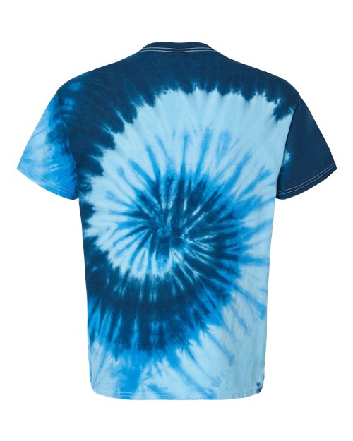 Tie-Dye CD100 Adult 5.4 oz., 100% Cotton T-Shirt #color_BLUE OCEAN