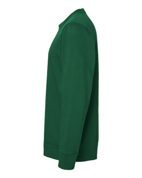 Adidas A434 Fleece Crewneck Sweatshirt #color_Collegiate Green