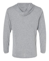 Paragon 220P Bahama Performance Hooded Long Sleeve T-Shirt #color_Heather Grey