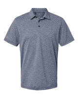 Adidas A582 Heathered Polo #color_Collegiate Navy Melange