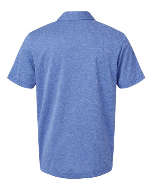 Adidas A582 Heathered Polo #color_Collegiate Royal Melange