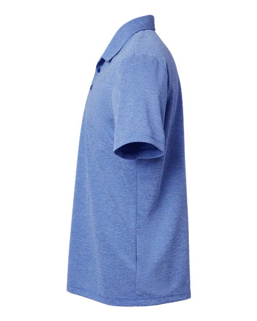 Adidas A582 Heathered Polo #color_Collegiate Royal Melange