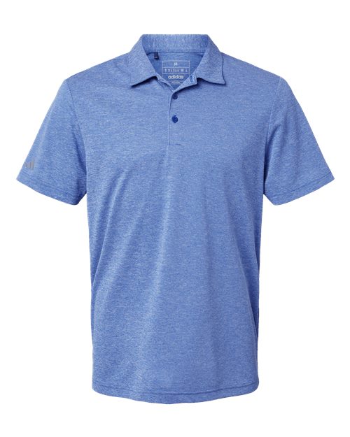 Adidas A582 Heathered Polo #color_Collegiate Royal Melange