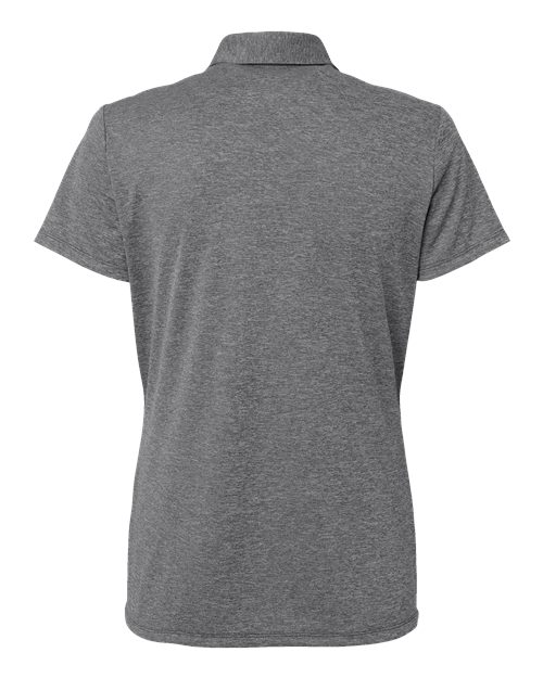 Adidas A583 Women's Heathered Polo #color_Black Melange