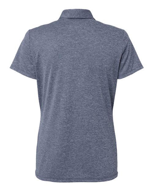 Adidas A583 Women's Heathered Polo #color_Collegiate Navy Melange