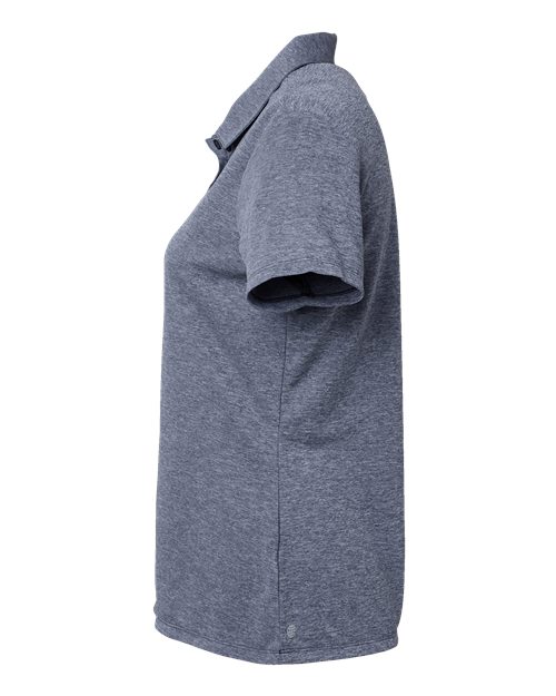 Adidas A583 Women's Heathered Polo #color_Collegiate Navy Melange