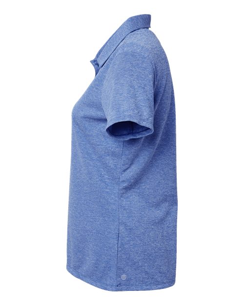 Adidas A583 Women's Heathered Polo #color_Collegiate Royal Melange