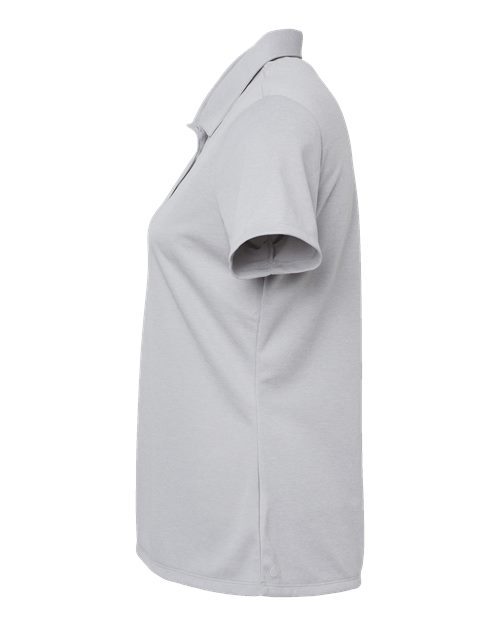 Adidas A583 Women's Heathered Polo #color_Grey Two Melange