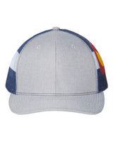 Kati S700M Printed Mesh Trucker Cap #color_Heather Grey/ Colorado Flag