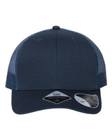 Atlantis Headwear BRYCE Sustainable Trucker Cap #color_Navy/ Navy