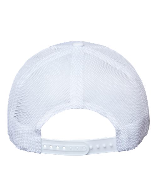 Atlantis Headwear BRYCE Sustainable Trucker Cap #color_White/ White