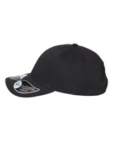 Atlantis Headwear JOSHUA Sustainable Structured Cap #color_Black