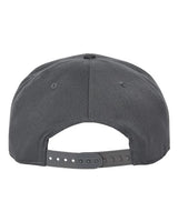 Atlantis Headwear JAMES Sustainable Flat Bill Cap #color_Dark Grey