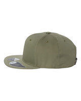 Atlantis Headwear JAMES Sustainable Flat Bill Cap #color_Olive
