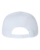 Atlantis Headwear JAMES Sustainable Flat Bill Cap #color_White