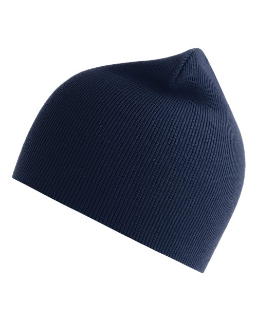 Atlantis Headwear YALA Sustainable Beanie #color_Navy
