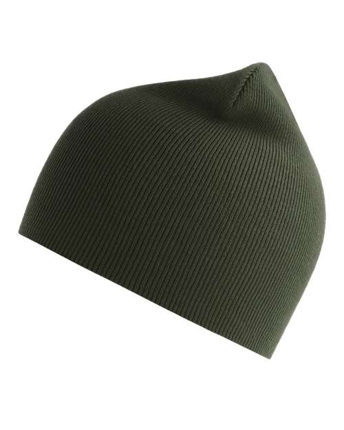 Atlantis Headwear YALA Sustainable Beanie #color_Olive