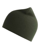 Atlantis Headwear YALA Sustainable Beanie #color_Olive