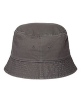 Atlantis Headwear POWELL Sustainable Bucket Hat #color_Dark Grey