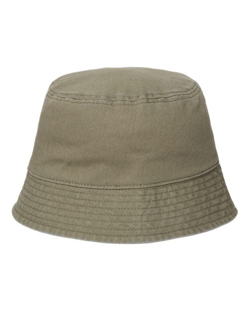 Atlantis Headwear POWELL Sustainable Bucket Hat #color_Olive