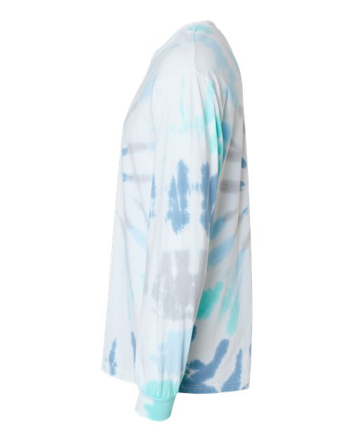 Colortone 2000 Tie-Dyed Long Sleeve T-Shirt #color_Glacier