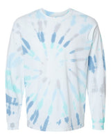 Colortone 2000 Tie-Dyed Long Sleeve T-Shirt #color_Glacier