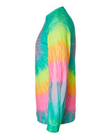 Colortone 2000 Tie-Dyed Long Sleeve T-Shirt #color_Minty Rainbow