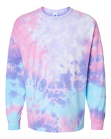 Colortone 2000 Tie-Dyed Long Sleeve T-Shirt #color_Cotton Candy