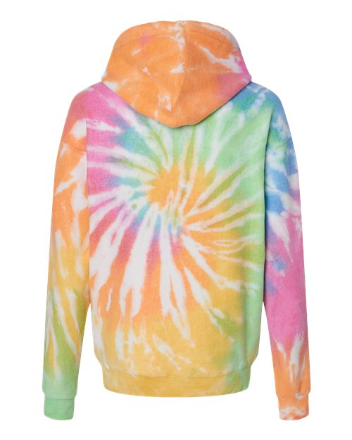 Colortone 8600 Tie-Dyed Cloud Fleece Hooded Sweatshirt #color_Eternity
