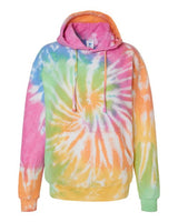 Colortone 8600 Tie-Dyed Cloud Fleece Hooded Sweatshirt #color_Eternity