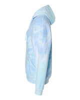 Colortone 8600 Tie-Dyed Cloud Fleece Hooded Sweatshirt #color_Lagoon
