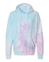 Colortone 8600 Tie-Dyed Cloud Fleece Hooded Sweatshirt #color_Unicorn