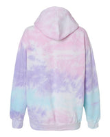 Colortone 8777 Tie-Dyed Hooded Sweatshirt #color_Cotton Candy