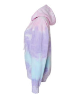 Colortone 8777 Tie-Dyed Hooded Sweatshirt #color_Cotton Candy