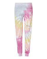 Colortone 8999 Tie-Dyed Joggers #color_Desert Rose