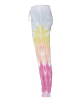 Colortone 8999 Tie-Dyed Joggers #color_Desert Rose