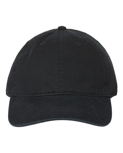 CAP AMERICA i1002 Relaxed Golf Dad Hat #color_Black