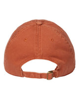 CAP AMERICA i1002 Relaxed Golf Dad Hat #color_Burnt Orange