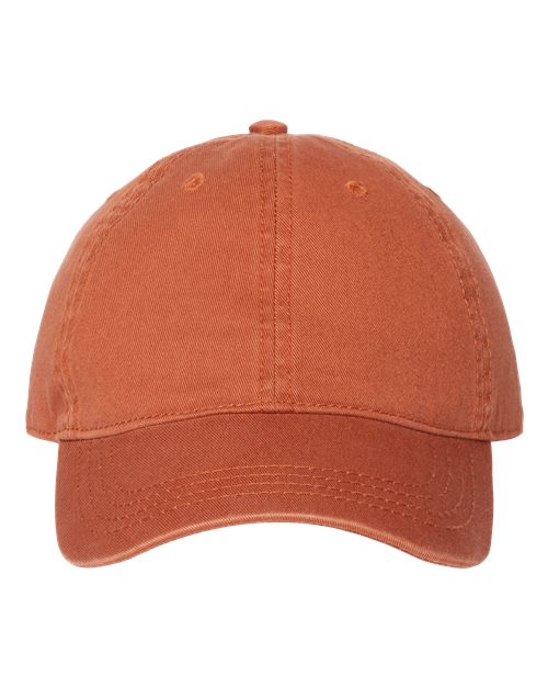 CAP AMERICA i1002 Relaxed Golf Dad Hat #color_Burnt Orange