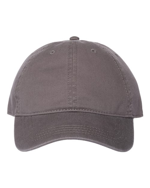 CAP AMERICA i1002 Relaxed Golf Dad Hat #color_Charcoal