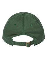 CAP AMERICA i1002 Relaxed Golf Dad Hat #color_Forest Green