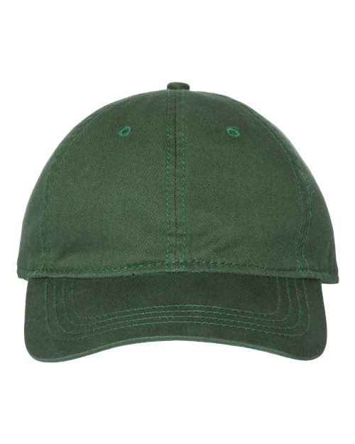 CAP AMERICA i1002 Relaxed Golf Dad Hat #color_Forest Green