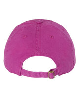 CAP AMERICA i1002 Relaxed Golf Dad Hat #color_Plum