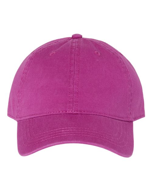 CAP AMERICA i1002 Relaxed Golf Dad Hat #color_Plum