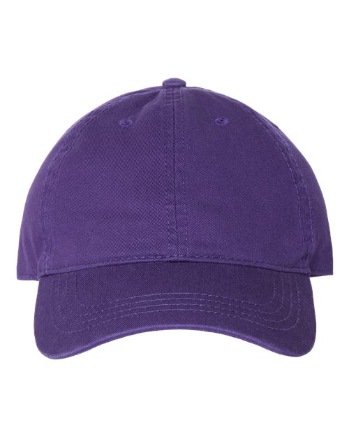 CAP AMERICA i1002 Relaxed Golf Dad Hat #color_Purple