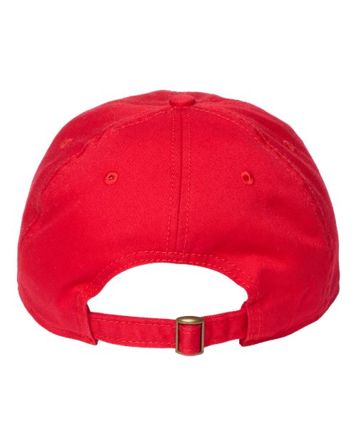 CAP AMERICA i1002 Relaxed Golf Dad Hat #color_Red